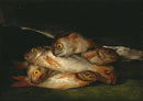 pintura Naturaleza Muerta con Dorada - Francisco Goya