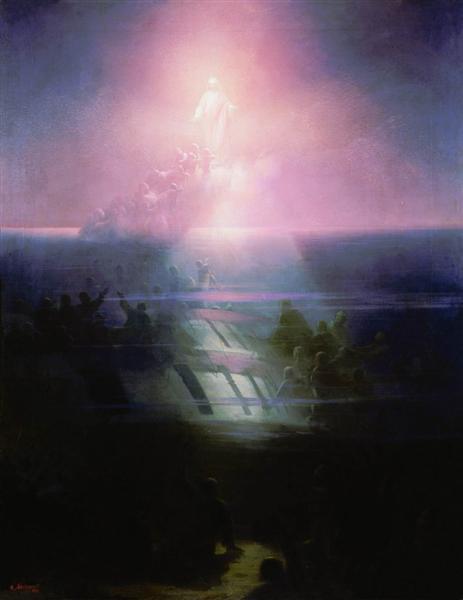 pintura Naufragio De Lefort - Ivan Aivazovsky