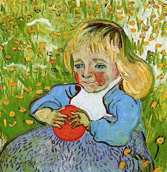 pintura Niño Con Naranja - Vincent Van Gogh