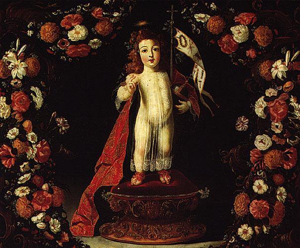 pintura Niño Jesus Salvador - Josefa De Óbidos