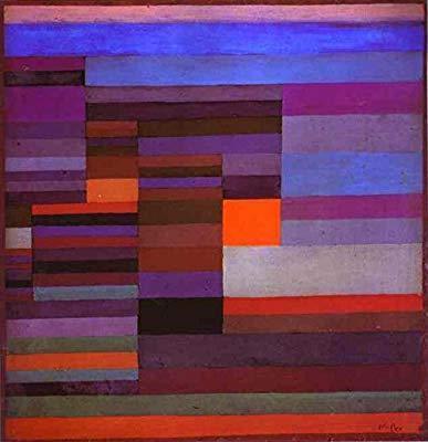 pintura Noche De Fuego - Paul Klee