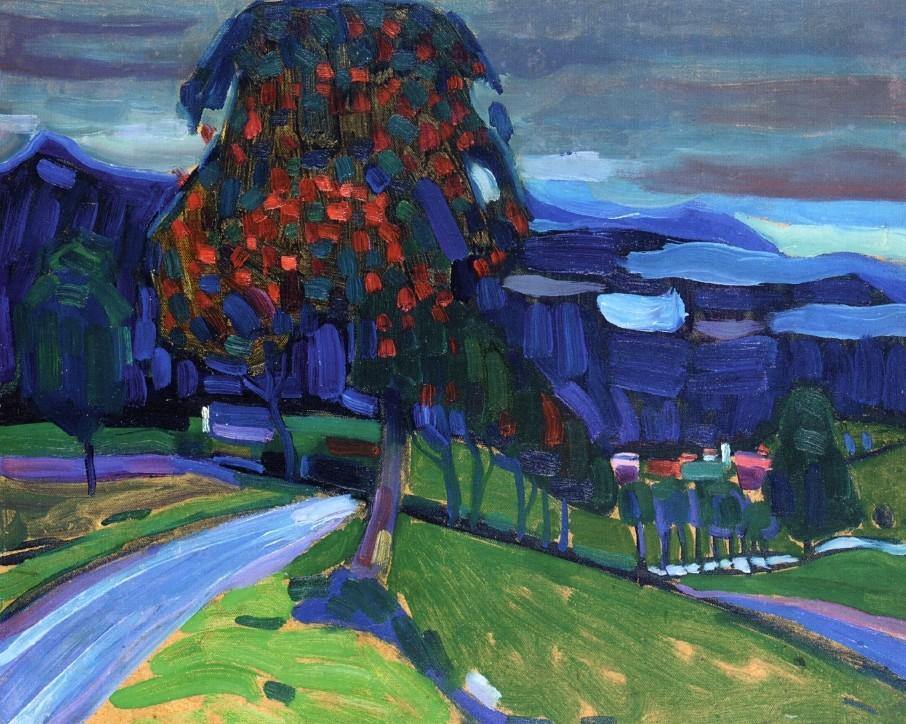 pintura Otoño En Murnau - Wassily Kandinsky
