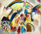 pintura Paisaje Con Manchas Rojas - Wassily Kandinsky