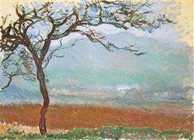 pintura Paisaje En Giverny - Claude Monet
