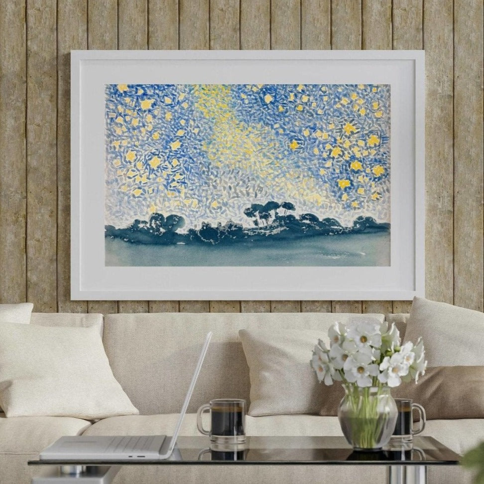 Landscape with Stars