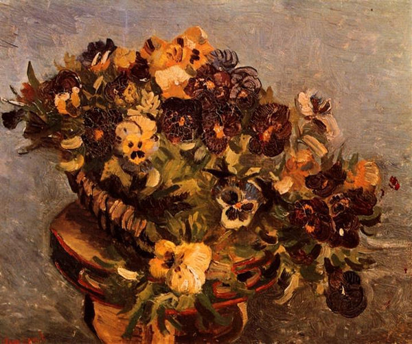 pintura Pandereta Con Pensamientos - Vincent Van Gogh