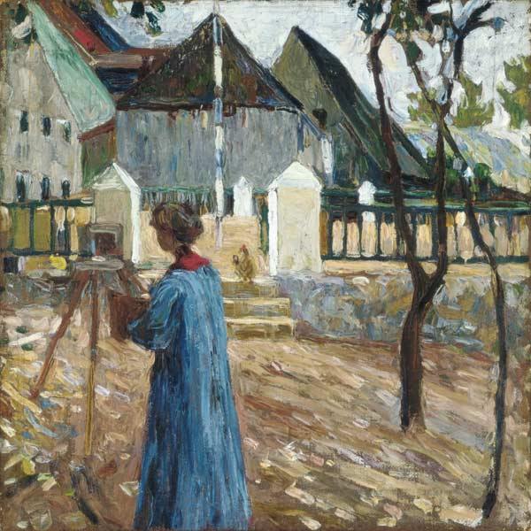 pintura Pintura Gabriele Munter - Wassily Kandinsky
