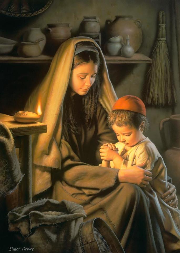 pintura Pintura de Jesús cuando era niño - Kuadros
