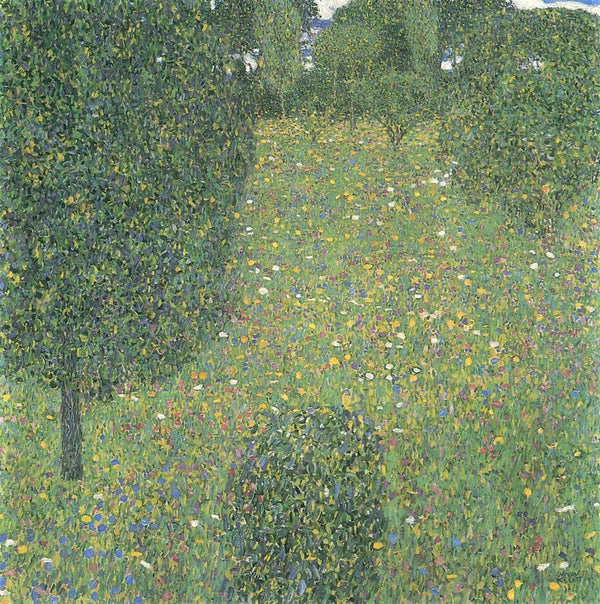 pintura Prado En Flor - Gustav Klimt
