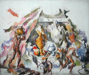 pintura Preparación Para Un Banquete - Paul Cezanne