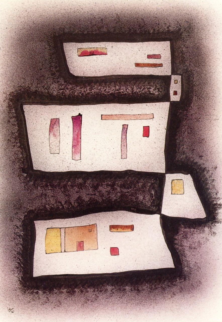 pintura Restringido - Wassily Kandinsky