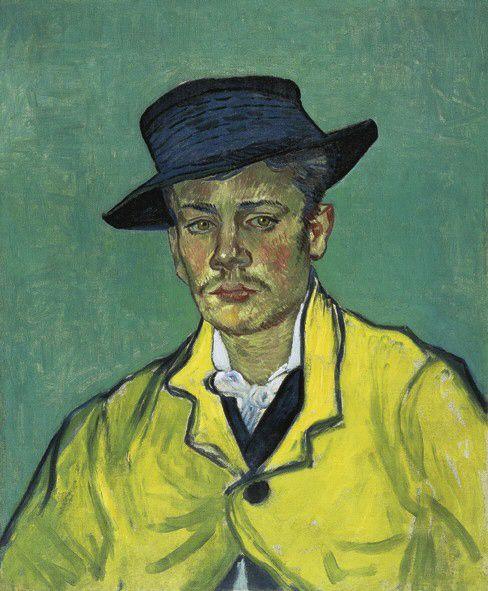 pintura Retrato De Armand Roulin - Vincent Van Gogh