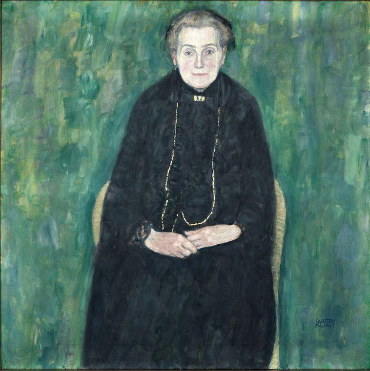 pintura Retrato De Barbara Floge - Gustav Klimt