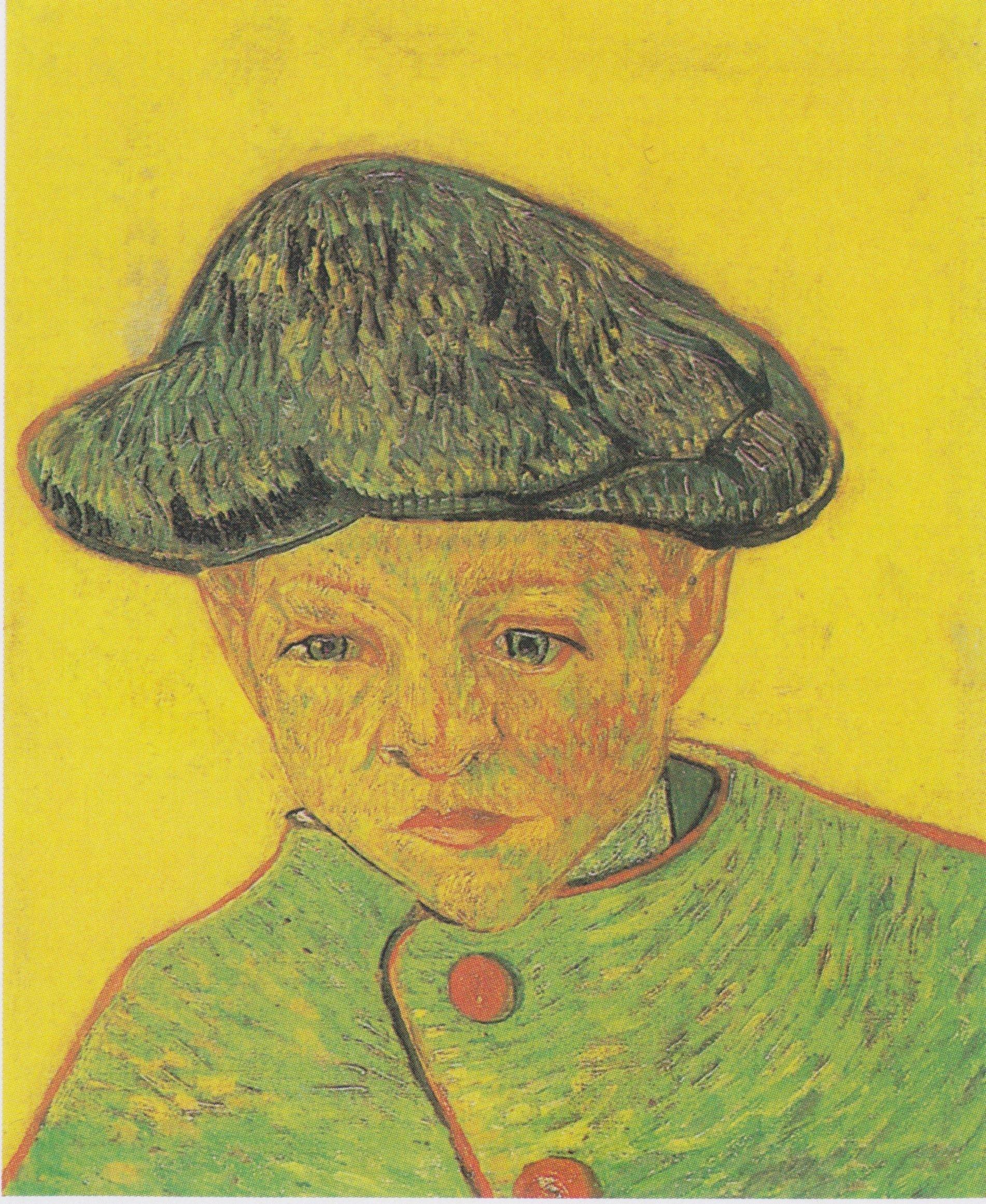 pintura Retrato De Camille Roulin - Vincent Van Gogh