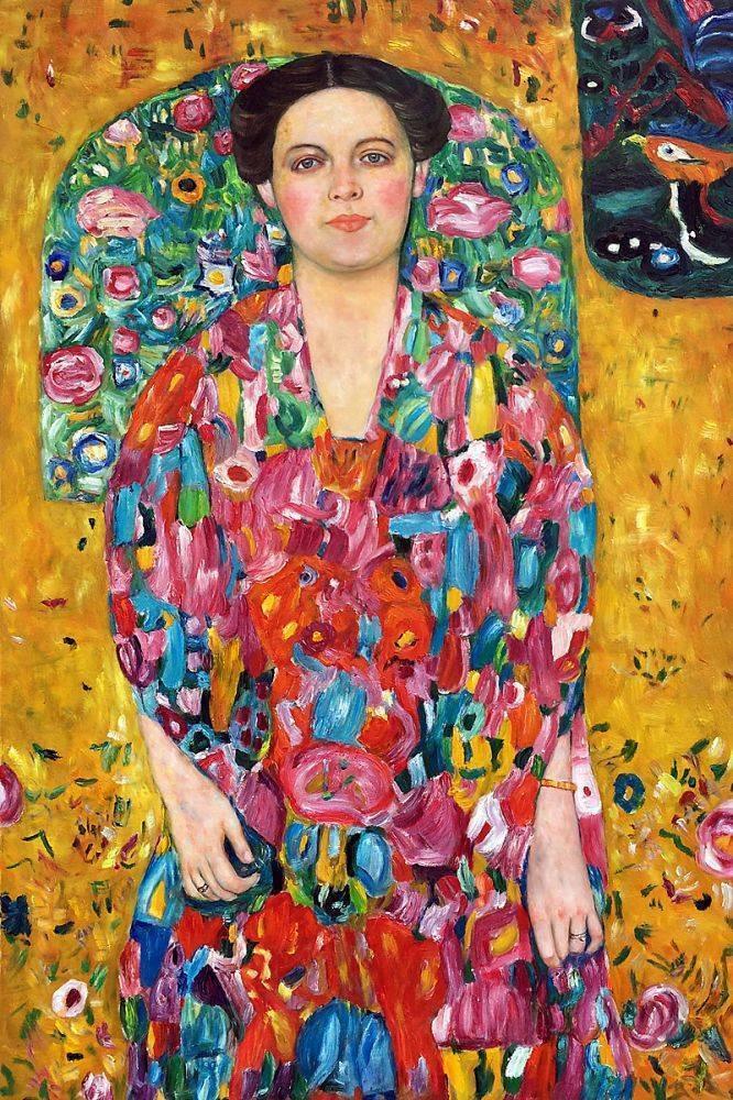 pintura Retrato De Eugenia Primavesi - Gustav Klimt