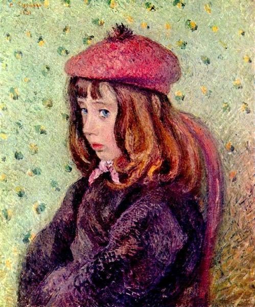 pintura Retrato De Felix Pissarro - Camille Pissarro