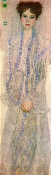 pintura Retrato De Gertha Felssovanyi - Gustav Klimt