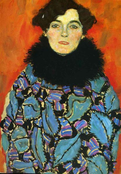 pintura Retrato De Johanna Staude - Gustav Klimt
