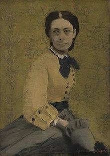 pintura Retrato De La Princesa Pauline De Metternich - Edgar Degas