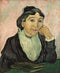 pintura Retrato De Madame Ginoux - Vincent Van Gogh