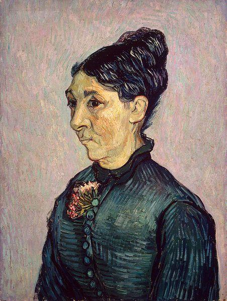 pintura Retrato De Madame Trabuc - Vincent Van Gogh