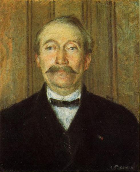 pintura Retrato De Pere Papeille, Pontoise - Camille Pissarro