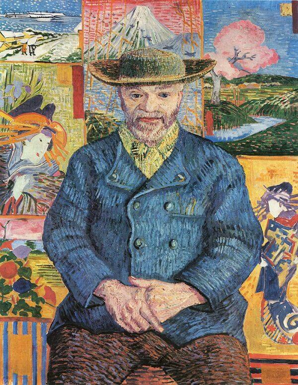 pintura Retrato De Pere Tanguy - Vincent Van Gogh