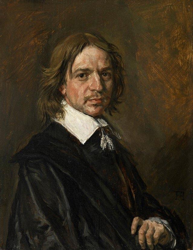 pintura Retrato De Un Caballero (original) - Frans Hals
