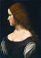 pintura Retrato De Una Joven Dama - Leonardo Da Vinci