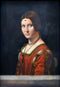 pintura Retrato De Una Mujer Desconocida - Leonardo Da Vinci