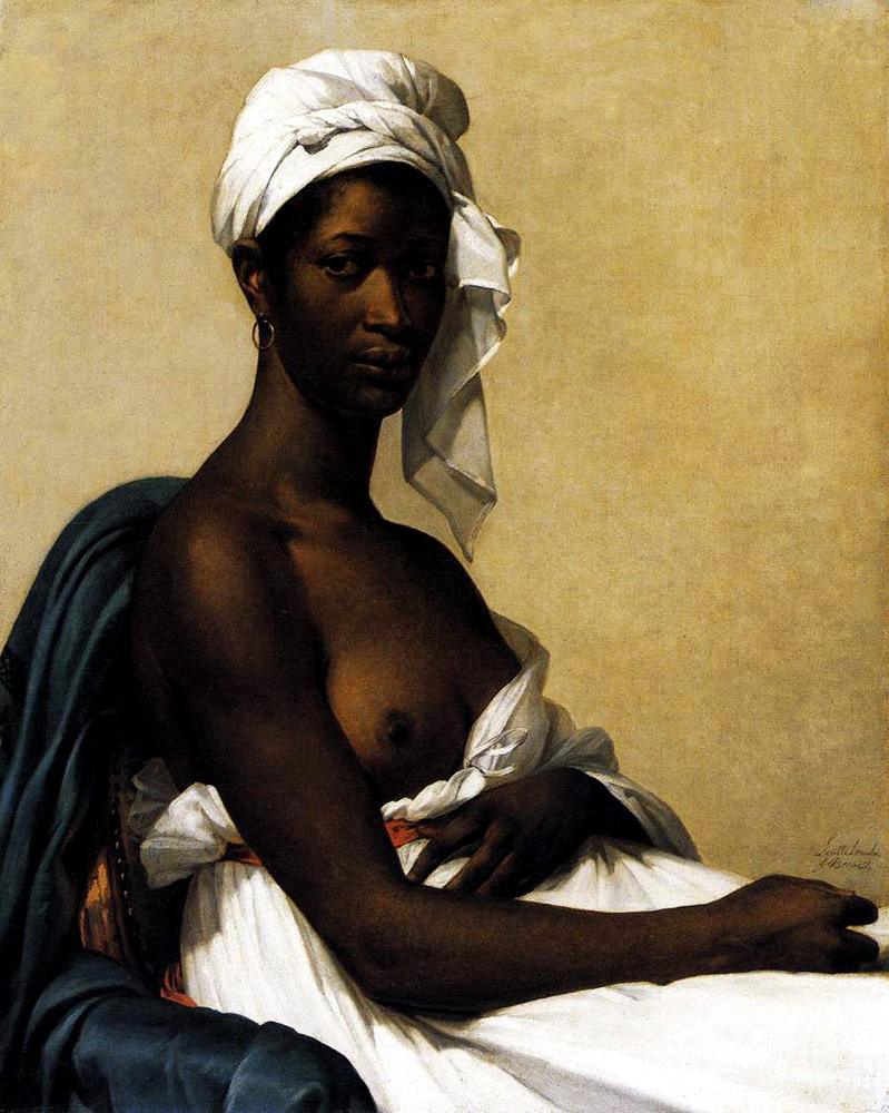 pintura Retrato De Una Negra - Marie-Guillemine Benoist