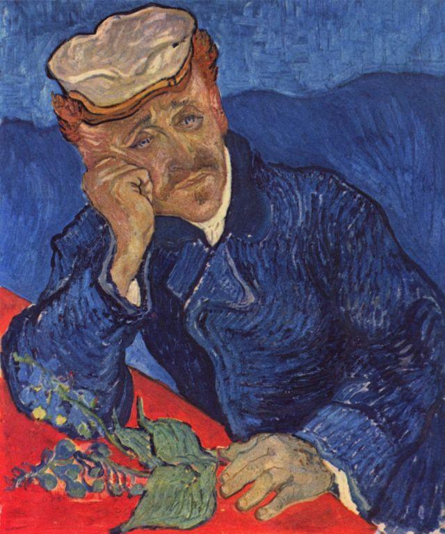 pintura Retrato Del Doctor Gachet - Vincent Van Gogh