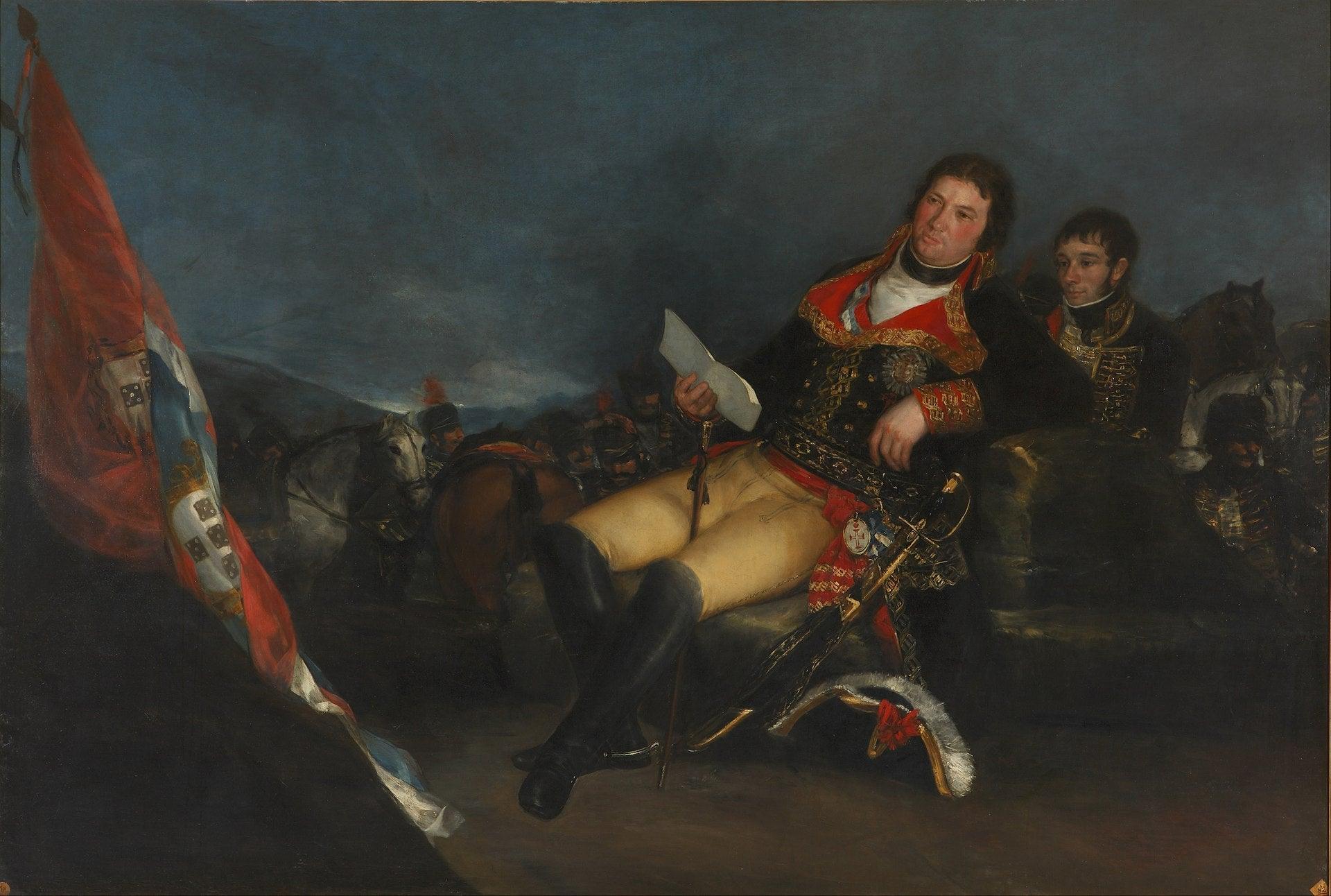 pintura Retrato de Manuel Godoy - Francisco Goya