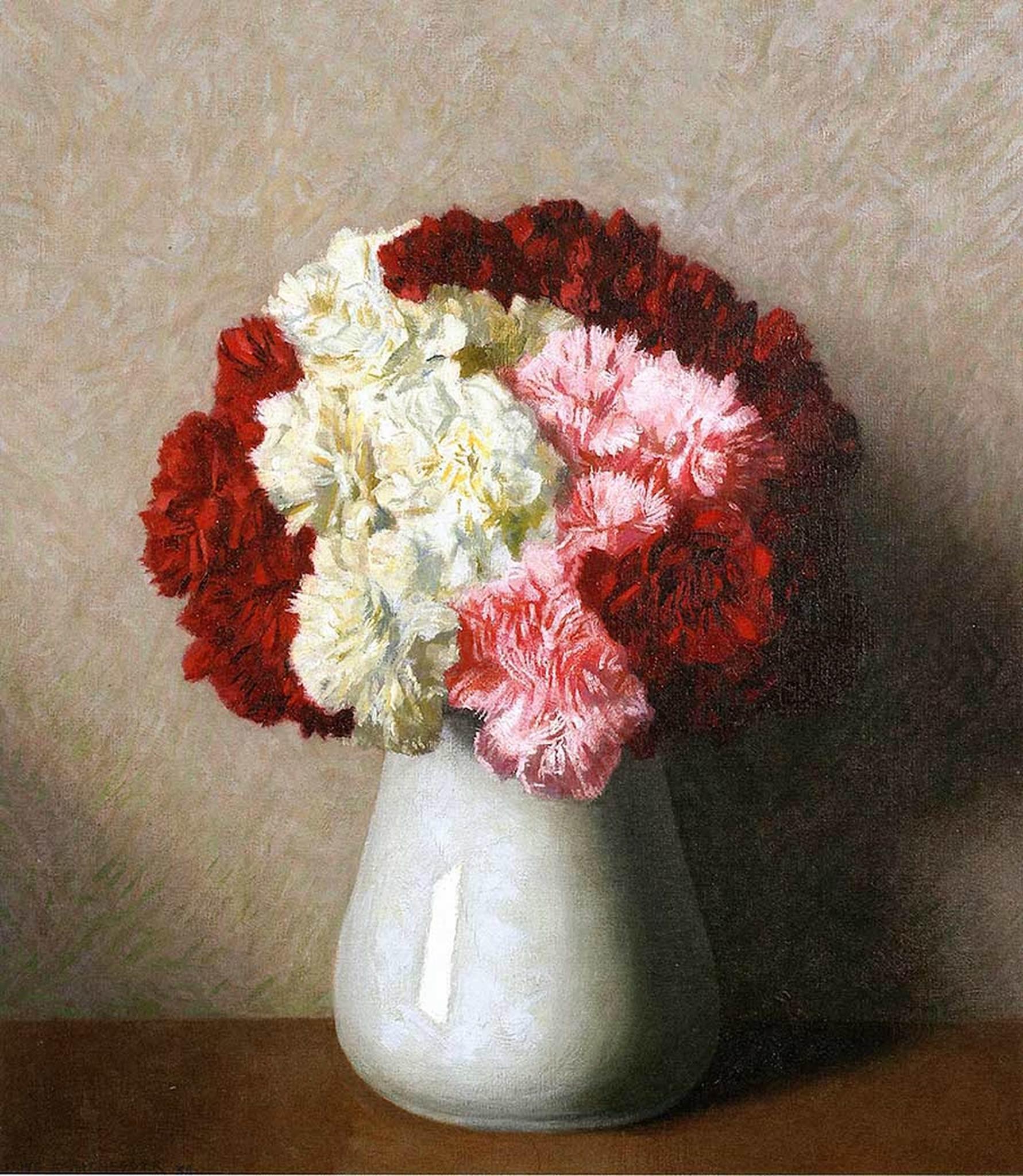 pintura Rosas - Hans Emmenegger