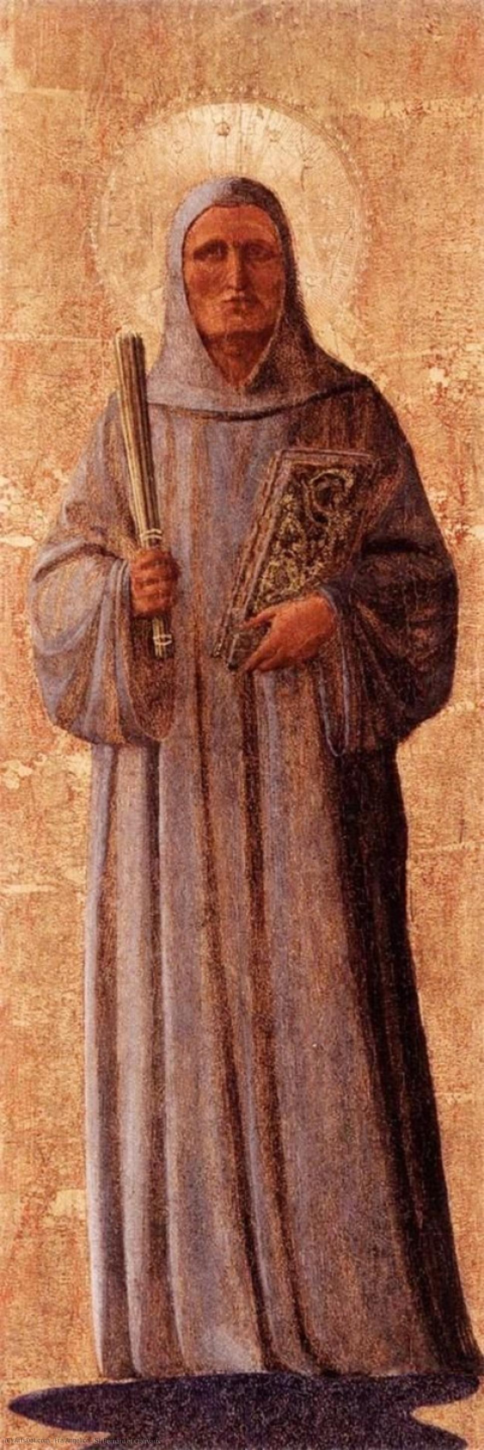 pintura San Bernardo De Claraval - Fra Angelico
