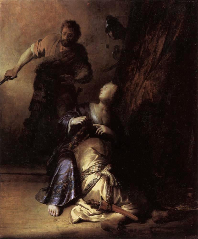 pintura Sansón Y Dalila - Rembrandt