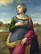 pintura Santa Catalina de Alejandría - Rafael