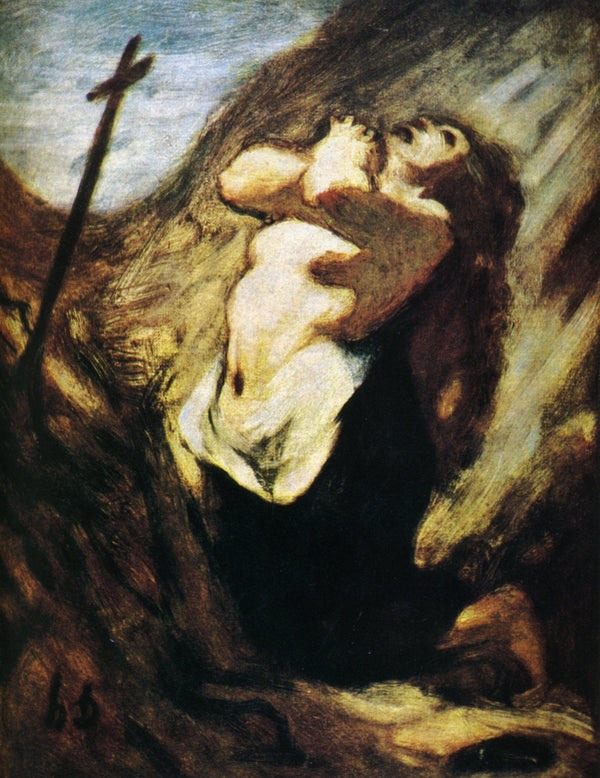 pintura Santa Magdalena Cómo El Desierto - Honoré Daumier