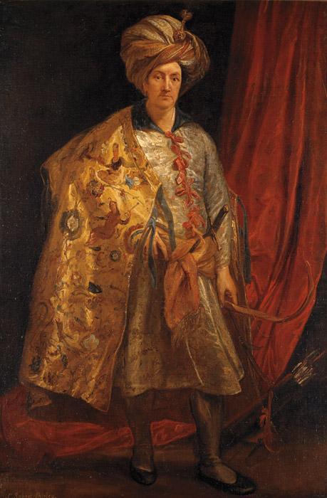pintura Sir Robert Sherly - Anthony Van Dyck