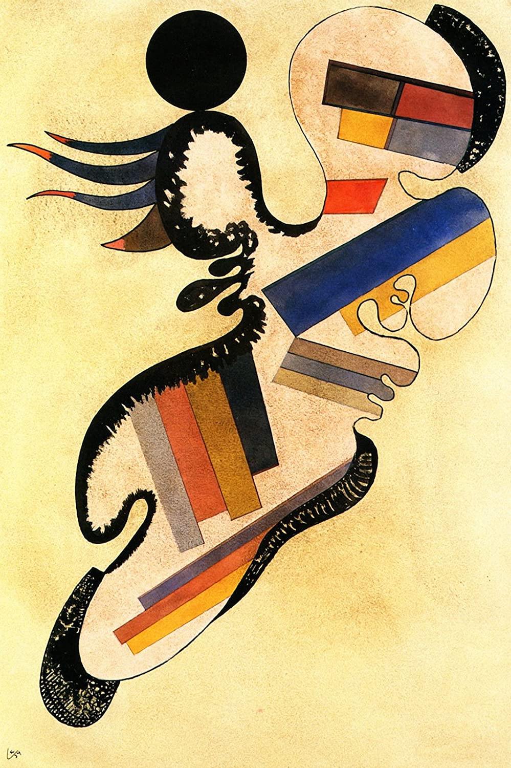pintura Solitario 54 - Wassily Kandinsky