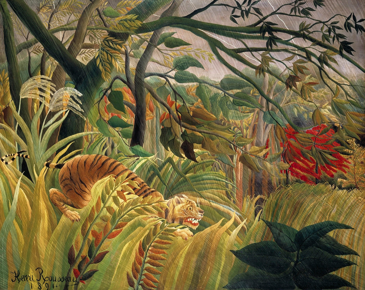 Tygrys w tropikalnej burzy