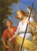 pintura Tobias Y El Ángel - Szymon Czechowicz