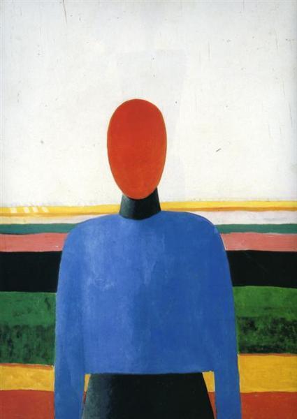 pintura Torso Femenino - Kazimir Malevich