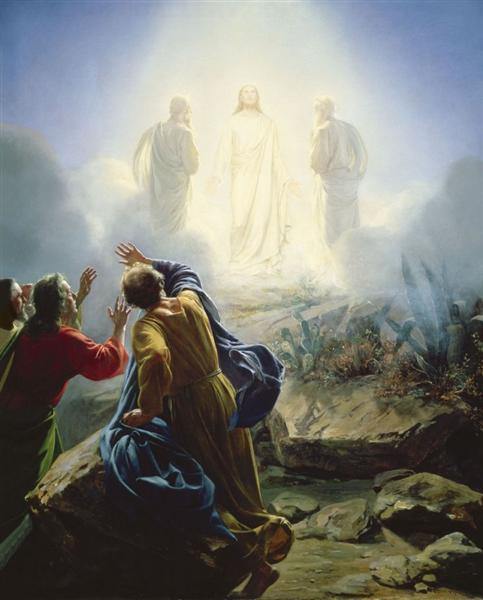 pintura Transfiguración De Jesús - Carl Bloch
