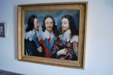 Triple portrait de Carlos I