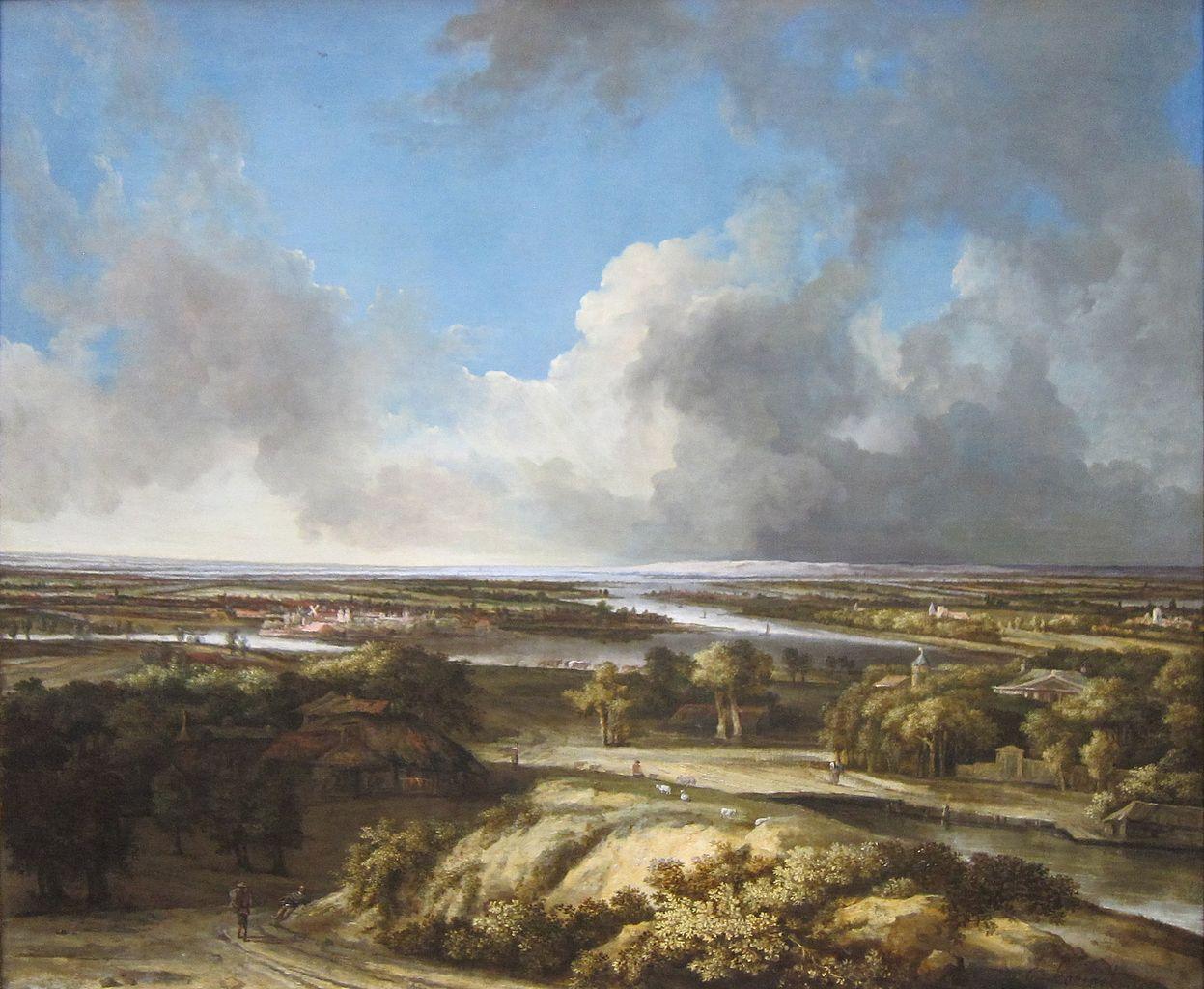 pintura Un Paisaje Panorámico - Philip De Koninck