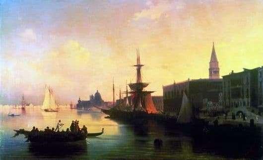 pintura Venecia - Ivan Aivazovsky