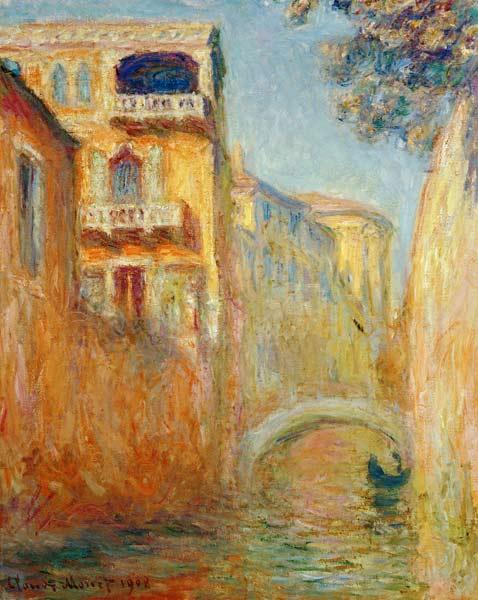 pintura Venecia, Rio De Santa Salute - Claude Monet