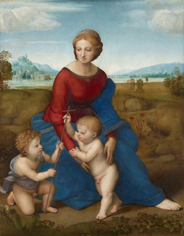 pintura Virgen del Prado - Rafael