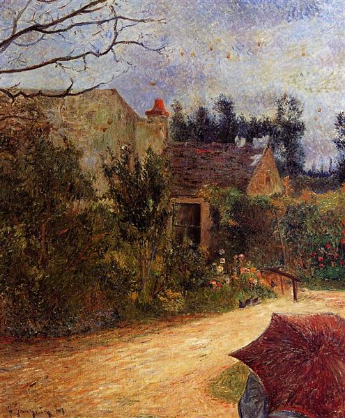 PISSARRO GARDEN - PONTOISE - 1881